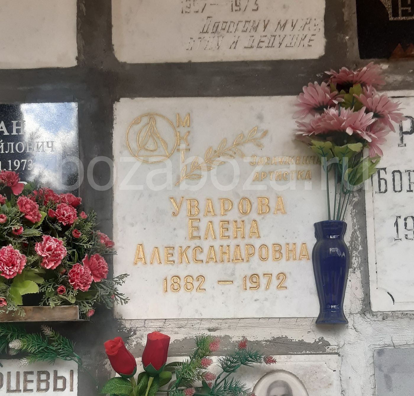 Актёр Уварова Елена Александровна 1882-1972 гг